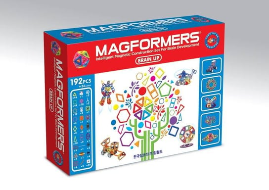 Magformers, klocki magnetyczne Brain, 63083 Magformers