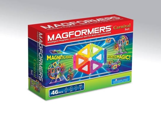 Magformers, klocki magnetyczne Carniva, 63074 Magformers