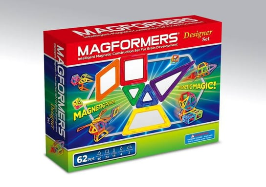 Magformers, klocki magnetyczne Designer, 63081 Magformers