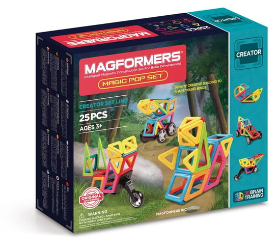 Magformers, klocki magnetyczne Magic Pop Magformers