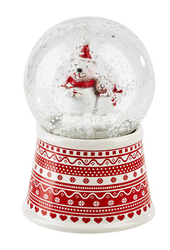 Magic Christmas, Misie, kula śnieżna, 15 cm Empik