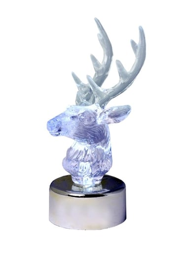 Magic Christmas Time, Renifer, figurka z podświetleniem LED, 9,5 cm De&Co