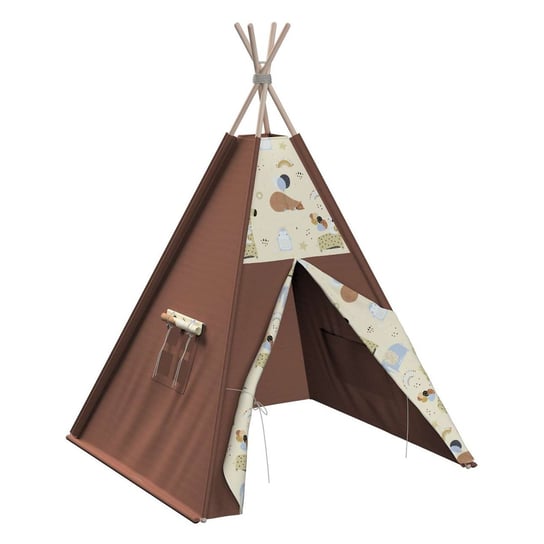 Magic Collection, Tipi, beżowy, 110x110x155 cm, Yellow Tipi