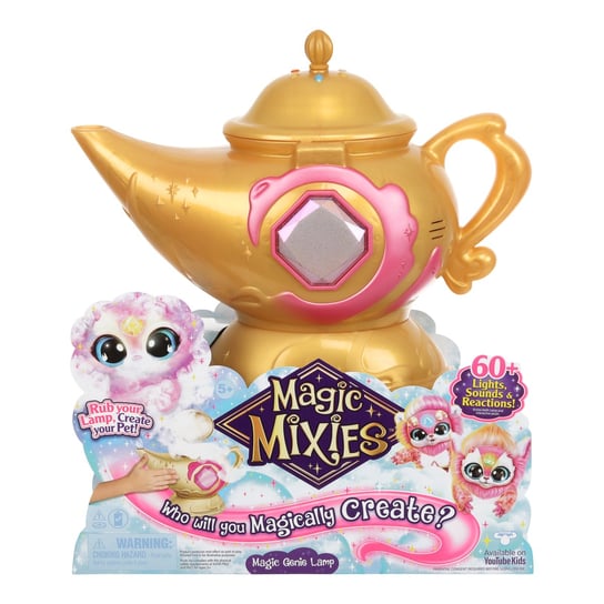 Magic Mixies - Lampa Dżina - Różowa Moose Toys