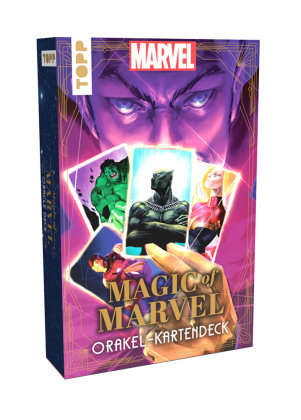 Magic of MARVEL Orakel-Kartendeck. Ein Blick in die Zukunft mit den Original MARVEL-Superhelden wie Spider-Man, Deadpool oder Wolverine Frech Verlag Gmbh