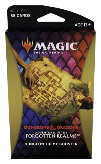 Magic The Gathering, Adventures in the Forgotten Realms - Theme Boosters Dungeon Magic: the Gathering
