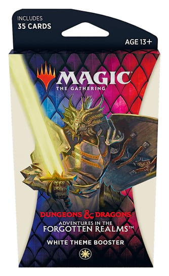 Magic The Gathering, Adventures in the Forgotten Realms, Theme Boosters White Magic: the Gathering