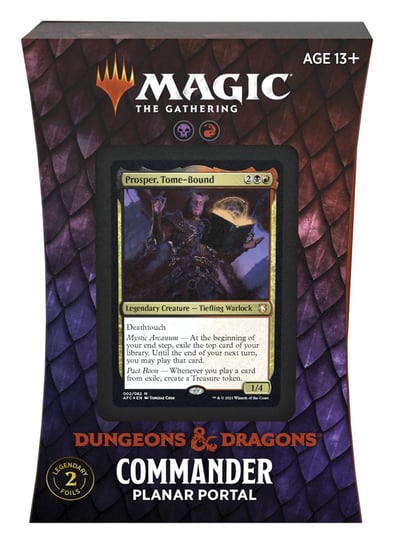 Magic The Gathering, karty Adventures in the Forgotten Realms - Commander Decks -Planar Portal Magic: the Gathering