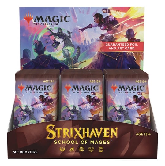 Magic The Gathering: Strixhaven - School Of Mages - Set Booster Box (30 Szt.) Wizards of the Coast