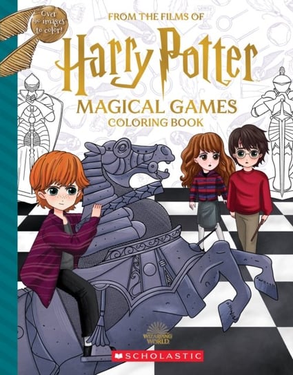 Magical Games Colouring Book Cala Spinner