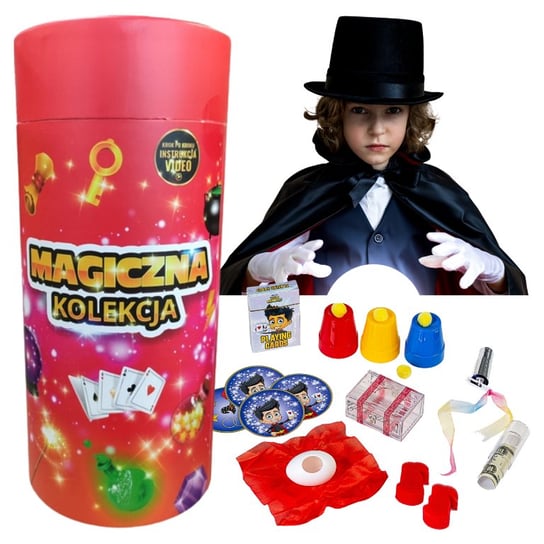Magiczna Kolekcja Mały Magik 101 Sztuczek W Tubie Dla Dzieci Magiczny Świat Inna marka