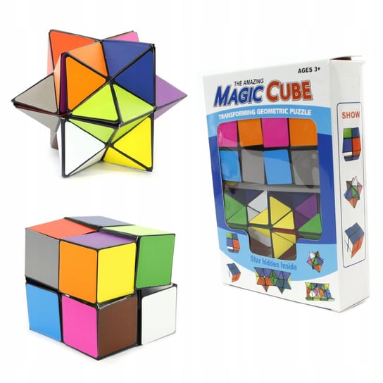 Magiczna kostka antystresowa fidget cube 2szt Midex