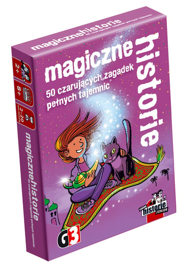 Magiczne historie, 50 zagadek, gra karciana, G3 G3