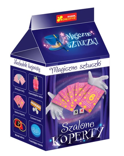 Magiczne sztuczki - Szalone koperty, Niezbędnik iluzjonisty Ranok-Creative