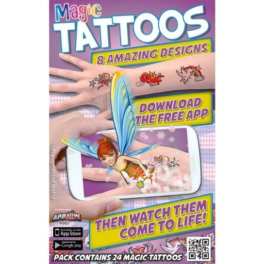 Magiczne tatuaże Fantazje z aplikacją Tobar