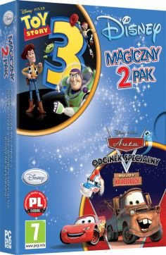 Magiczny 2Pak: Toy Story 3 + Auta Złomka bujdy na resorach Disney