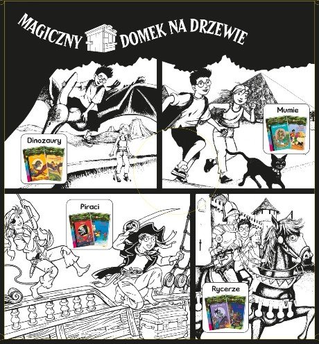 Magiczny domek na drzewie. Zestaw 3/2011. Rycerze Osborne Mary Pope