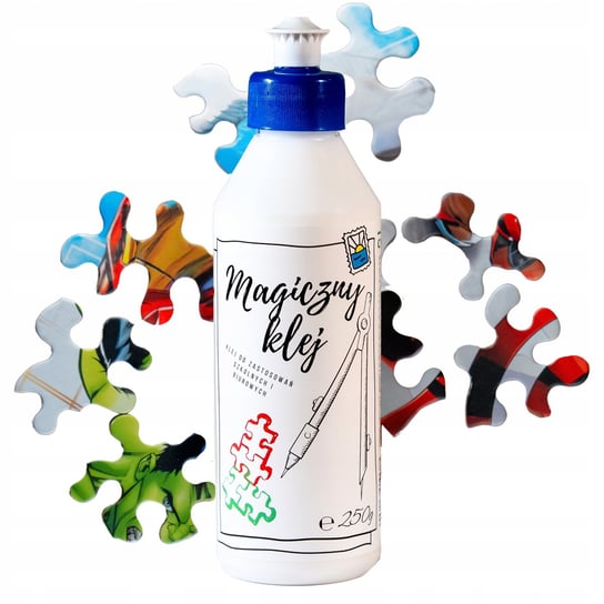 Magiczny klej magic 250g przezroczysty szkolny biurowy diy introligatorski CDW