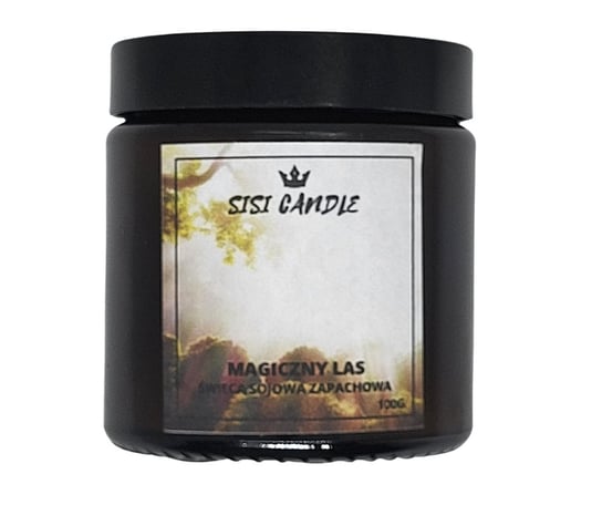 Magiczny Las Świeca Sojowa Zapachowa 120Ml Mamasi Candle