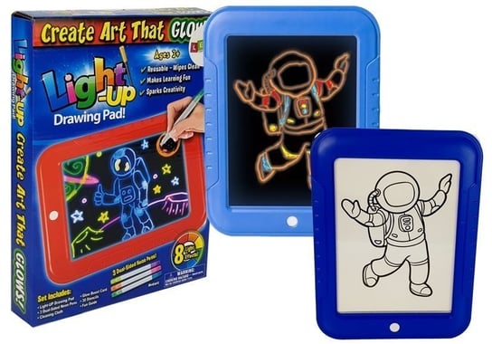 Magiczny Tablet Magic Pad Led Znikopis Tablica 3D Świeci Neon Inna marka