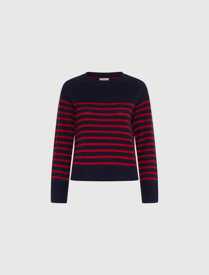 maglia donna rosso e blu Inna marka