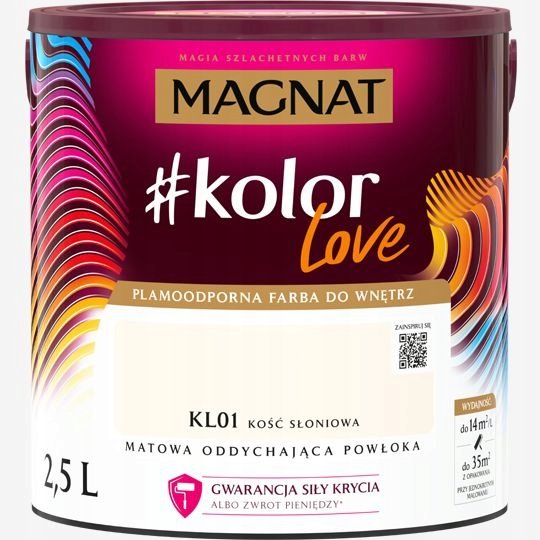 MAGNAT KOLORLOVE PALMOODPORNA KL01 KOŚĆ SŁONIOWA Magnat