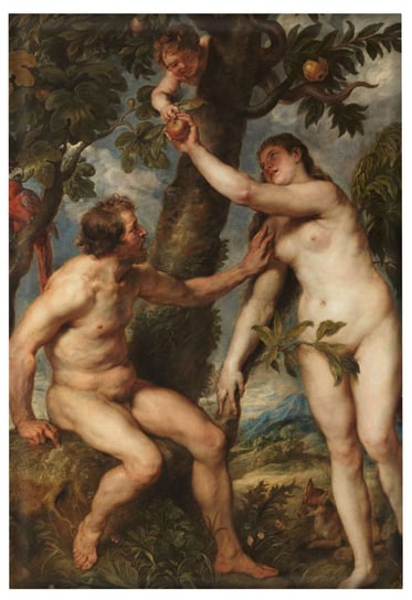 Magnes Adam i Ewa Peter Paul Rubens Inna marka