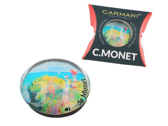 Magnes - C. Monet, Spacer po klifie w Pourville (CARMANI) Carmani