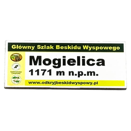 Magnes Drewniany Tabliczka Mogielica Beskid Wyspowy / Vyrypa Inna marka