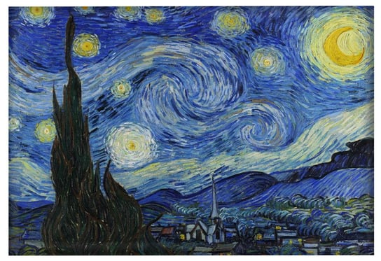 Magnes Gwiaździsta Noc Vincent Van Gogh Inna marka
