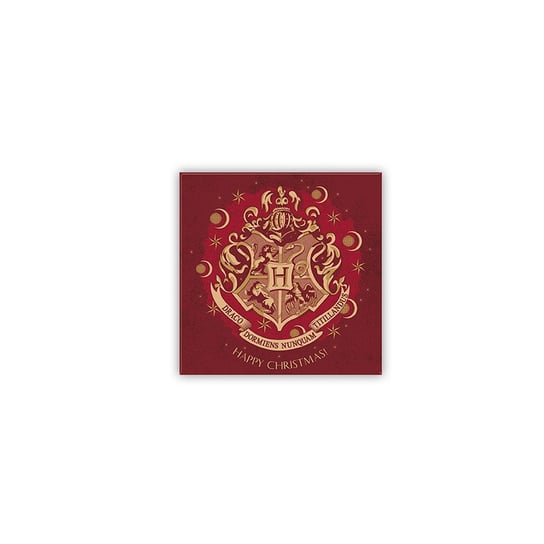 Magnes Harry Potter 8x8cm - X-MAS - Hogwarts Red Abysse Corp