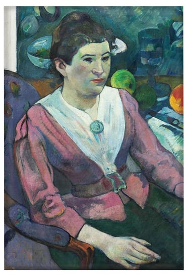 Magnes Kobieta na tle martwej natury, Cezanne Paul Gauguin Inna marka
