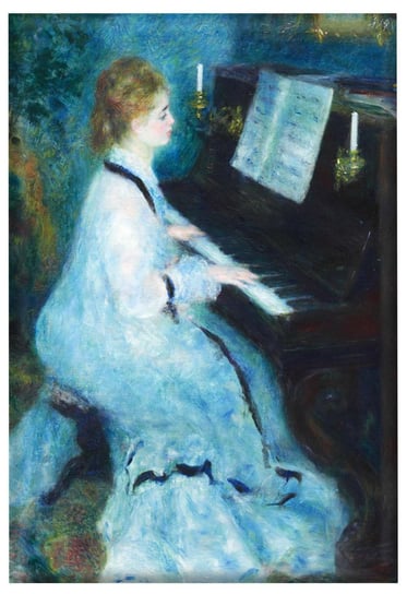 Magnes Kobieta przy fortepianie Pierre-Auguste Renoir Inna marka