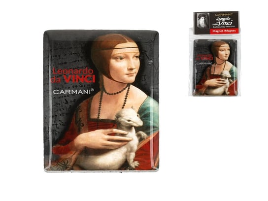 Magnes - L.Da Vinci, Dama z łasiczką (CARMANI) Carmani