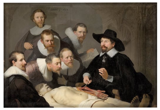 Magnes Lekcja anatomii doktora Tulpa Rembrandt Inna marka