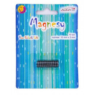 Magnes Mag-3434 10Szt. 10Mm/3Mm Aliga ALIGA