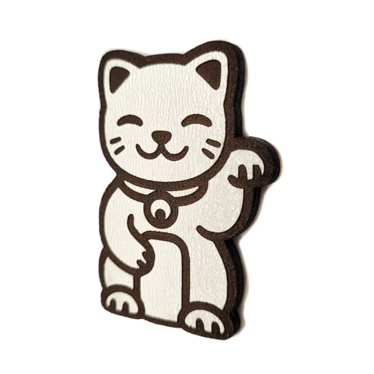 Magnes Na Lodówkę Maneki Neko Japoński Kot Szczęścia TAKE