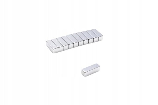 Magnes Neodymowy Płytkowy MPŁ 15x5x5 N38 komplet 100 sztuk Top Magnesy