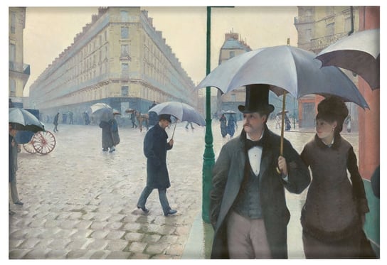 Magnes Paryż. Deszczowy dzień Gustave Caillebotte Inna marka