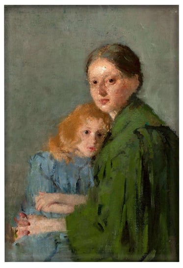 Magnes Portret kobiety z małą dziewczynką (Matka z dzieckiem) Olga Boznańska Inna marka
