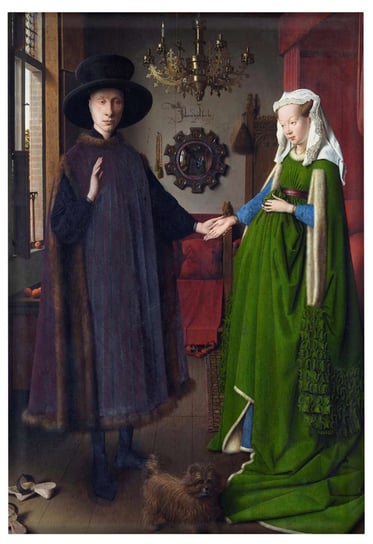 Magnes Portret małżonków Arnolfinich Jan Van Eyck Inna marka