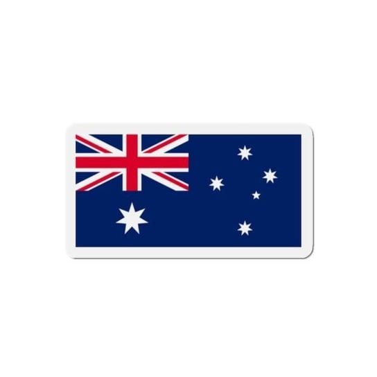 Magnes Prostokąt Flaga Australii 50 sztuk w 7 cm Inny producent (majster PL)