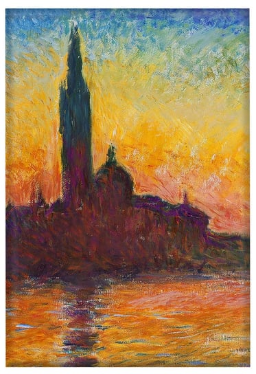 Magnes San Giorgio maggiore at dusk Claude Monet Inna marka
