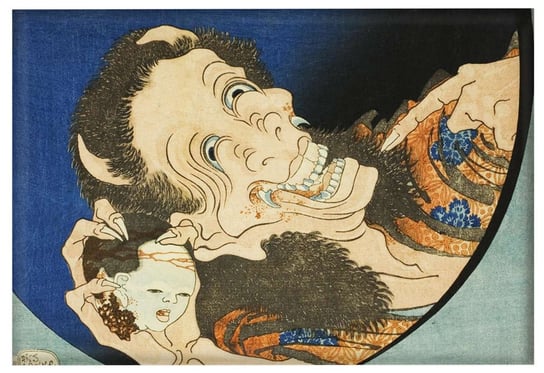 Magnes Śmiejący się Demon Katsushika Hokusai Inna marka