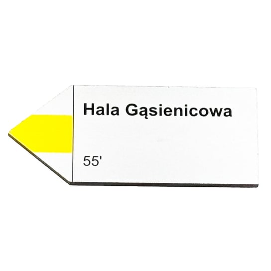 Magnes Tabliczka Szlakowa Hala Gąsienicowa Tatry / Vyrypa Inna marka