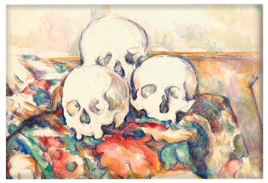 Magnes Trzy czaszki Paul Cezanne Inna marka