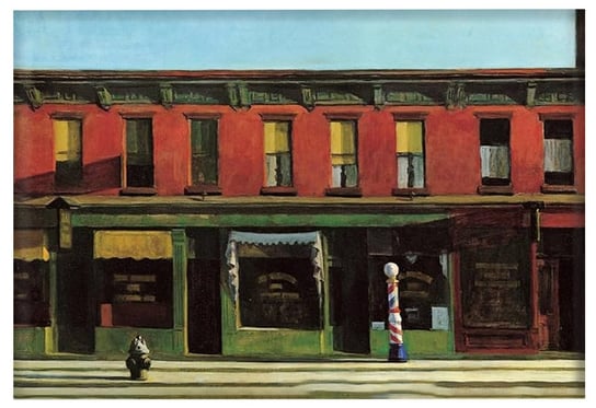 Magnes Wczesny niedzielny poranek Edward Hopper Inna marka