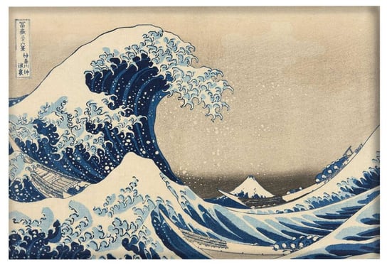 Magnes Wielka Fala w Kanagawie Katsushika Hokusai Inna marka