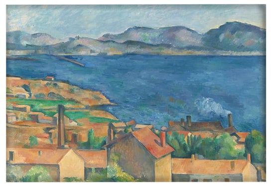 Magnes Zatoka Marsylii widziana z L Estaque 1885 Paul Cezanne Inna marka