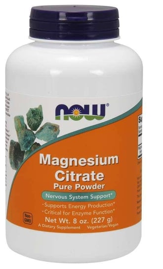 Magnesium Citrate - Cytrynian Magnezu (227 g) Now Foods